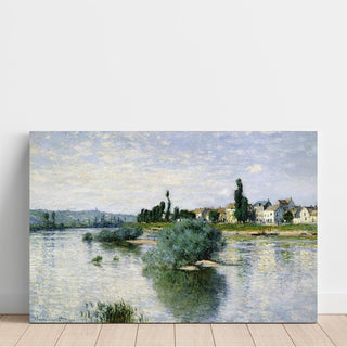 La Seine à Lavacourt - Claude Monet | Reproduction Tableau Décoration murale affiche copie