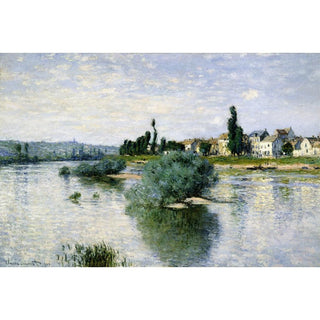 La Seine à Lavacourt - Claude Monet | Reproduction Tableau Décoration murale affiche copie