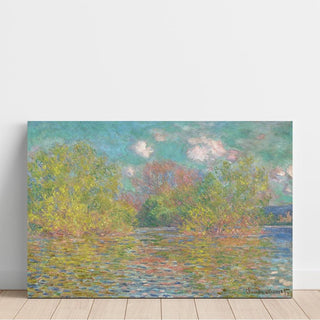 La Seine près de Giverny - Claude Monet | Reproduction Tableau Décoration murale affiche copie