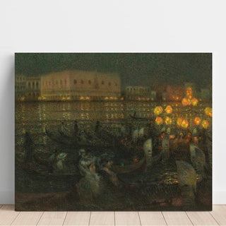 La Sérénade, Venise - Henri Le Sidaner | Reproduction Tableau Décoration murale affiche copie