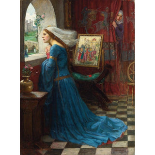 La belle Rosamund - John William Waterhouse | Reproduction Tableau Décoration murale affiche copie