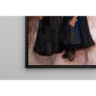 La famille La famille du livre - Edvard Munch | Reproduction Tableau Décoration murale affiche copie