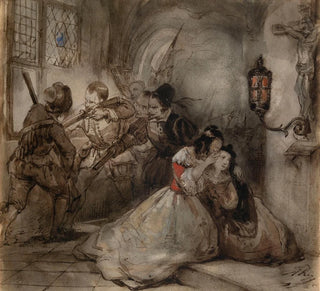 La fureur espagnole à Anvers - Jan August Hendrik Leys