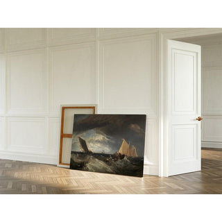 La jonction de la Tamise et de la Medway - Joseph Mallord William Turner | Reproduction Tableau Décoration murale affiche copie