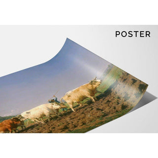 Labourage nivernais - Rosa Bonheur | Reproduction Tableau Décoration murale affiche copie