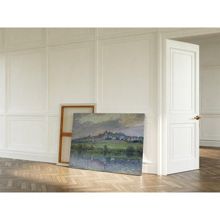 Le Bords de la Marne près de Montévrain - Henri Lebasque | Reproduction Tableau Décoration murale affiche copie