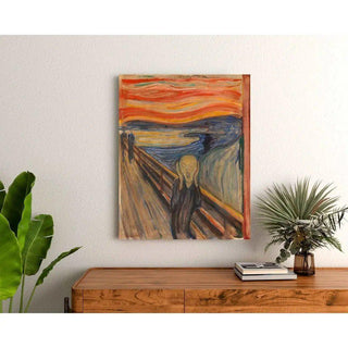 Le Cri - Edvard Munch | Reproduction Tableau Décoration murale affiche copie