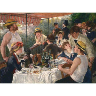 Le Déjeuner des canotiers - Pierre-Auguste Renoir | Reproduction Tableau Décoration murale affiche copie