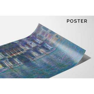 Le Palais Contarini - Claude Monet | Reproduction Tableau Décoration murale affiche copie