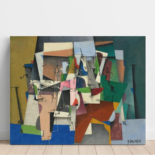 Le Piano - Georges Valmier | Reproduction Tableau Décoration murale affiche copie