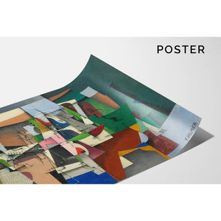 Le Piano - Georges Valmier | Reproduction Tableau Décoration murale affiche copie