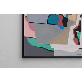 Le Village - Georges Valmier | Reproduction Tableau Décoration murale affiche copie