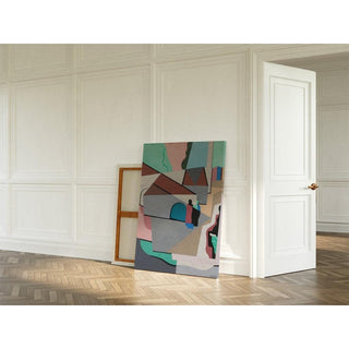 Le Village - Georges Valmier | Reproduction Tableau Décoration murale affiche copie