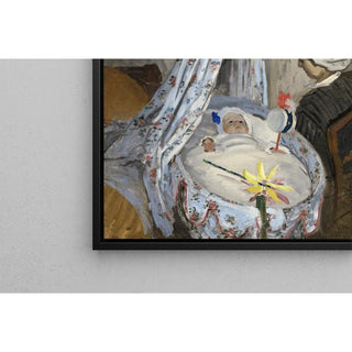 Le berceau, Camille avec le fils de l'artiste, Jean - Claude Monet | Reproduction Tableau Décoration murale affiche copie