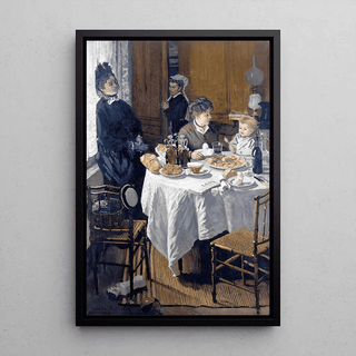 Le déjeuner - Claude Monet | Reproduction Tableau Décoration murale affiche copie