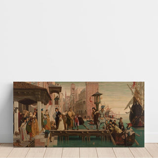 Le départ du fils prodigue - James Tissot | Reproduction Tableau Décoration murale affiche copie