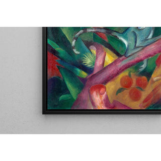 Le singe - Franz Marc | Reproduction Tableau Décoration murale affiche copie