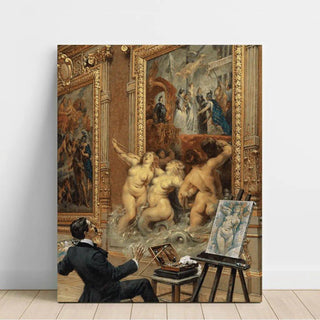 Les Joies de L’inondation de Louis Béroud | Reproduction Tableau Décoration murale affiche copie