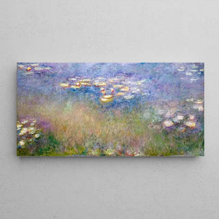 Les Nymphéas - Claude Monet | Reproduction Tableau Décoration murale affiche copie