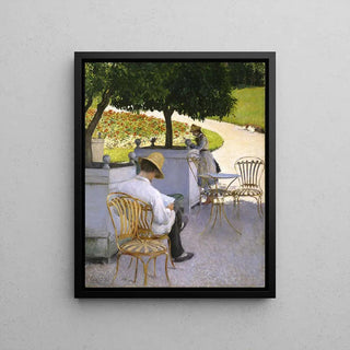 Les Orangers - Gustave Caillebotte | Reproduction Tableau Décoration murale affiche copie