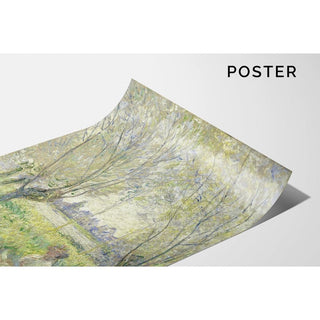 Les Saules - Claude Monet | Reproduction Tableau Décoration murale affiche copie