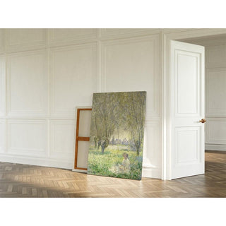 Les Saules - Claude Monet | Reproduction Tableau Décoration murale affiche copie