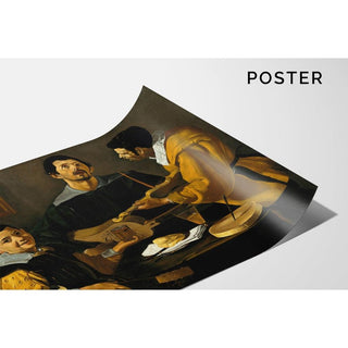 Les Trois Musiciens - Diego Velázquez | Reproduction Tableau Décoration murale affiche copie