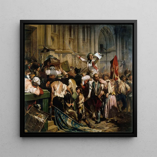 Les Vainqueurs de la Bastille devant l'Hôtel de Ville, 14 juillet 1789 - Paul Delaroche