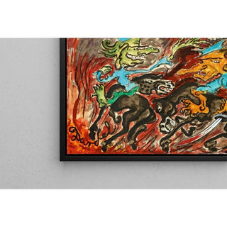 Les hussards de la mort - Nils Dardel | Reproduction Tableau Décoration murale affiche copie