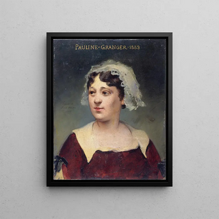 Louise Abbma - Portrait de Pauline Granger 18331913 socitaire de la ComdieFranaise.webp