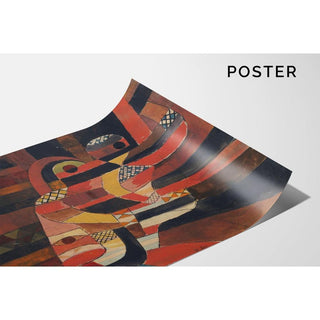 Lovers 1920 - Paul Klee | Reproduction Tableau Décoration murale affiche copie