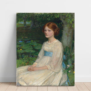 Mademoiselle Betty Pollock - John William Waterhouse | Reproduction Tableau Décoration murale affiche copie