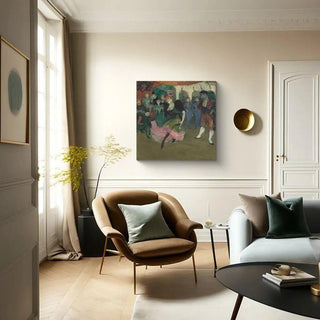 Marcelle Lender dansant le boléro dans Chilperic - Henri de Toulouse-Lautrec | Reproduction Tableau Décoration murale affiche copie