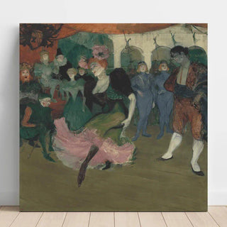 Marcelle Lender dansant le boléro dans Chilperic - Henri de Toulouse-Lautrec | Reproduction Tableau Décoration murale affiche copie
