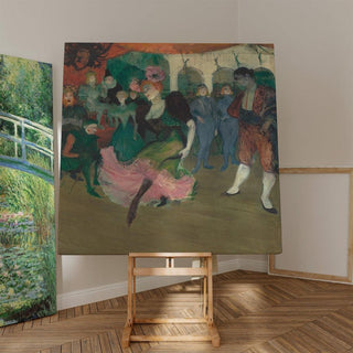 Marcelle Lender dansant le boléro dans Chilperic - Henri de Toulouse-Lautrec | Reproduction Tableau Décoration murale affiche copie