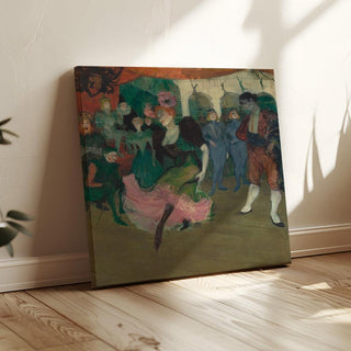 Marcelle Lender dansant le boléro dans Chilperic - Henri de Toulouse-Lautrec | Reproduction Tableau Décoration murale affiche copie