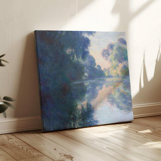 Matinée sur la Seine - Claude Monet | Reproduction Tableau Décoration murale affiche copie