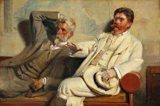 Michael Ancher - Art critics Study.webp