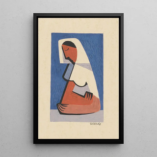 Mikul Galanda - A Girl at a Table.webp