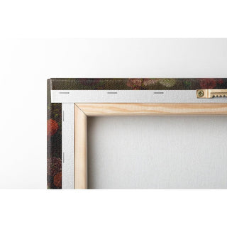 Nature morte aux dahlias, zinnias, roses trémières et prunes - Eugène Delacroix | Reproduction Tableau Décoration murale affiche copie