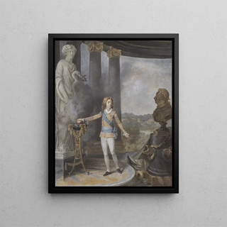 Niklas Lafrensen - King Gustav IV Adolf of Sweden Sacrifices to Hygia for his Fathers Health.webp