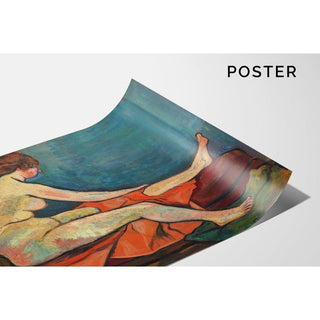 Nu Assis de Profil - Suzanne Valadon | Reproduction Tableau Décoration murale affiche copie