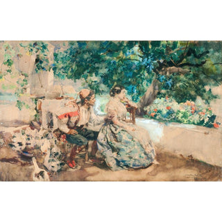 Nuage d'été - Joaquín Sorolla | Reproduction Tableau Décoration murale affiche copie