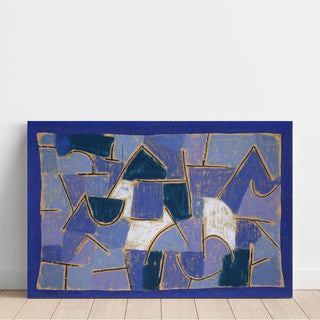 Nuit blueue - Paul Klee | Reproduction Tableau Décoration murale affiche copie