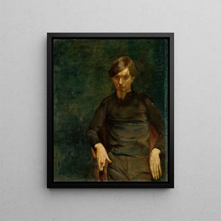 Oda Krohg - Portrait of the Swedish Painter Ivar Arosenius.webp