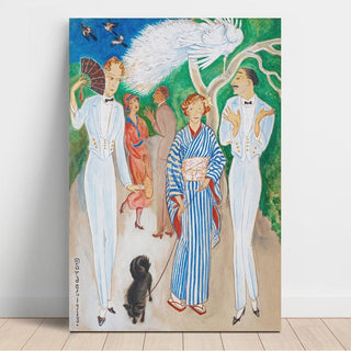 Paons - Nils Dardel | Reproduction Tableau Décoration murale affiche copie