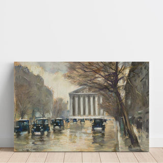 Paris, La Madeleine de Lesser Ury | Reproduction Tableau Décoration murale affiche copie