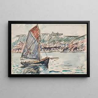 Paul Signac - Conquet Voilier.webp