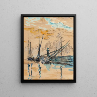 Paul Signac - SaintTropez La jete.webp