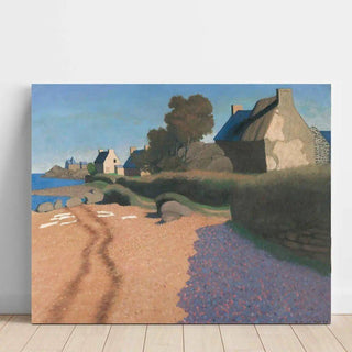 Paysage à Loguivy par Félix Vallotton | Reproduction Tableau Décoration murale affiche copie